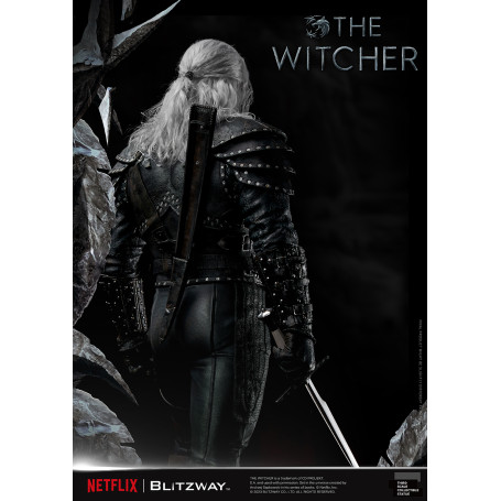 Blitzway - Statua di Geralt di Rivia 1/3 in scala infinita - The Witcher 