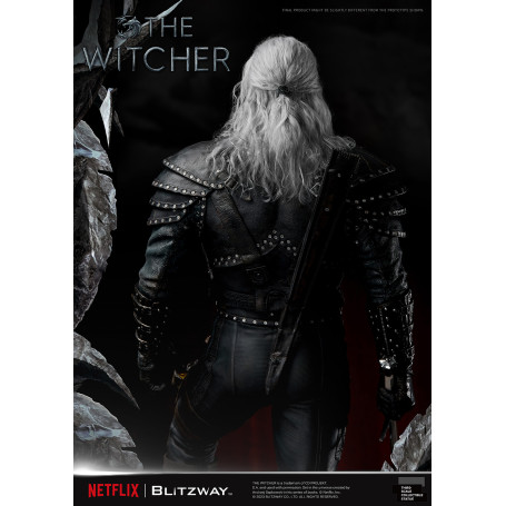 Blitzway - Statua di Geralt di Rivia 1/3 in scala infinita - The Witcher 
