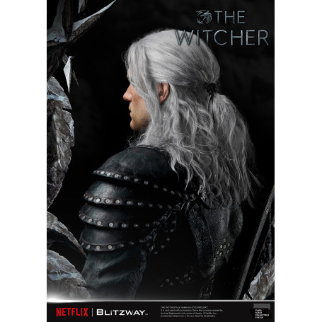 Blitzway - Statua di Geralt di Rivia 1/3 in scala infinita - The Witcher 