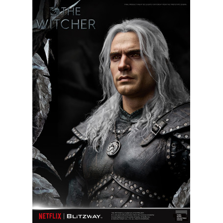 Blitzway - Statua di Geralt di Rivia 1/3 in scala infinita - The Witcher 