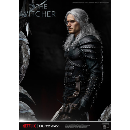 Blitzway - Statua di Geralt di Rivia 1/3 in scala infinita - The Witcher 