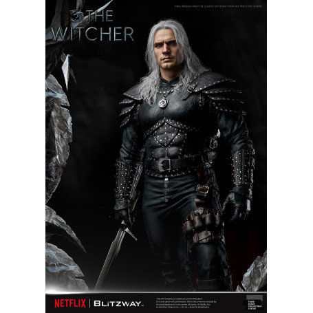 Blitzway - Statua di Geralt di Rivia 1/3 in scala infinita - The Witcher 