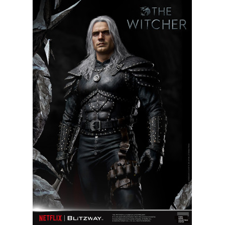 Blitzway - Statua di Geralt di Rivia 1/3 in scala infinita - The Witcher 