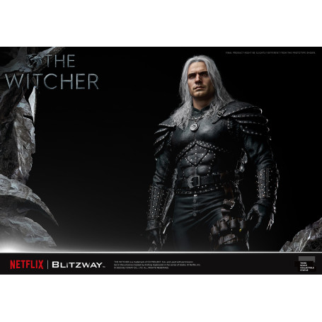 Blitzway - Statua di Geralt di Rivia 1/3 in scala infinita - The Witcher 