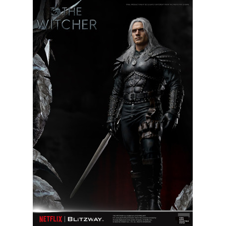 Blitzway - Statua di Geralt di Rivia 1/3 in scala infinita - The Witcher 