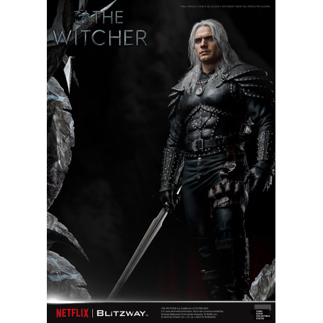 Blitzway - Statua di Geralt di Rivia 1/3 in scala infinita - The Witcher 
