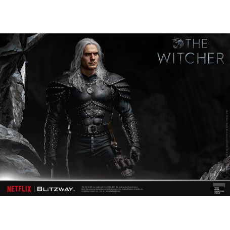 Blitzway - Statua di Geralt di Rivia 1/3 in scala infinita - The Witcher 
