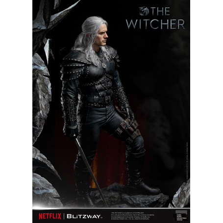 Blitzway - Statua di Geralt di Rivia 1/3 in scala infinita - The Witcher 