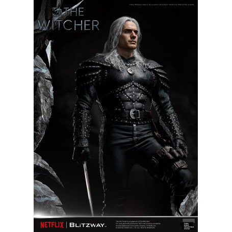 Blitzway - Statua di Geralt di Rivia 1/3 in scala infinita - The Witcher 