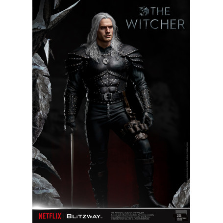 Blitzway - Statua di Geralt di Rivia 1/3 in scala infinita - The Witcher 