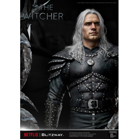 Blitzway - Statua di Geralt di Rivia 1/3 in scala infinita - The Witcher 