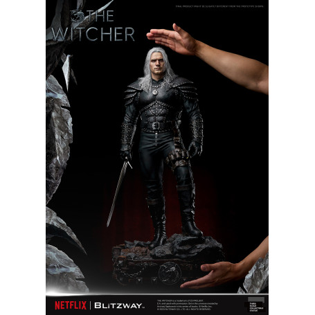 Blitzway - Statua di Geralt di Rivia 1/3 in scala infinita - The Witcher 