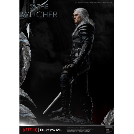 Blitzway - Statua di Geralt di Rivia 1/3 in scala infinita - The Witcher 