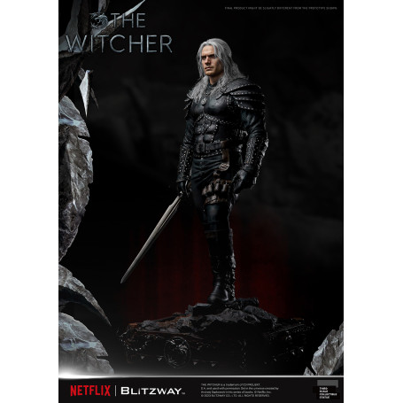 Blitzway - Statua di Geralt di Rivia 1/3 in scala infinita - The Witcher 