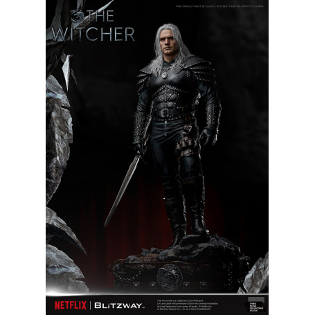 Blitzway - Statua di Geralt di Rivia 1/3 in scala infinita - The Witcher 