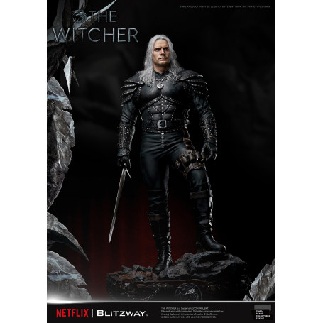 Blitzway - Statua di Geralt di Rivia 1/3 in scala infinita - The Witcher 