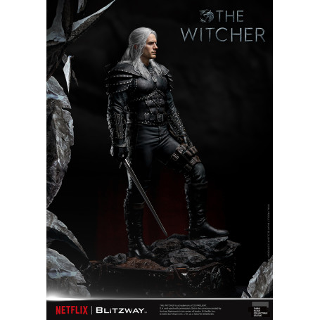 Blitzway - Statua di Geralt di Rivia 1/3 in scala infinita - The Witcher 