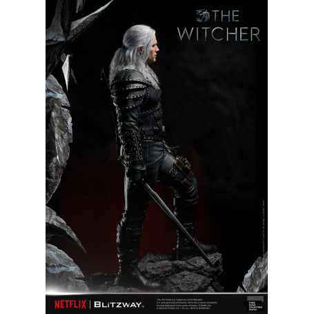 Blitzway - Statua di Geralt di Rivia 1/3 in scala infinita - The Witcher 