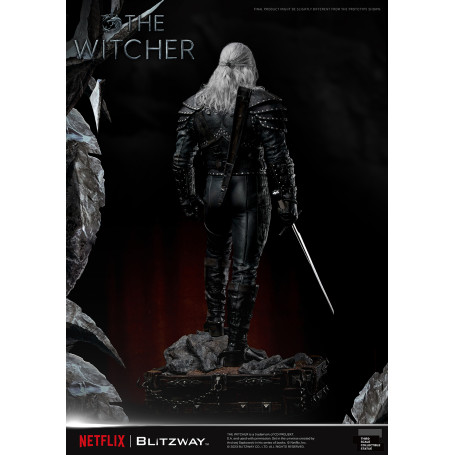 Blitzway - Statua di Geralt di Rivia 1/3 in scala infinita - The Witcher 