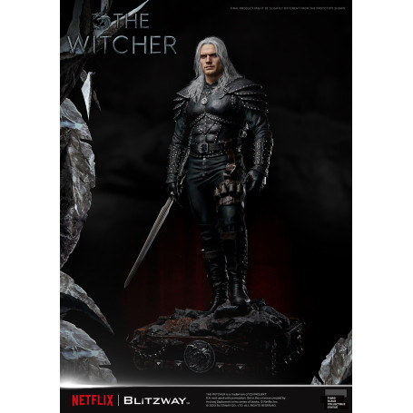 Blitzway - Statua di Geralt di Rivia 1/3 in scala infinita - The Witcher 