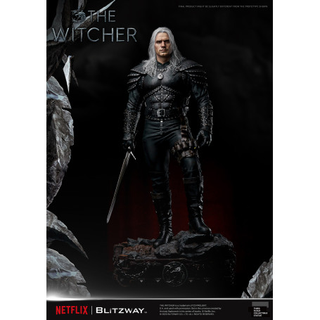 Blitzway - Statua di Geralt di Rivia 1/3 in scala infinita - The Witcher 