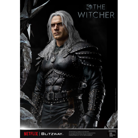 Blitzway - Statua di Geralt di Rivia 1/3 in scala infinita - The Witcher 