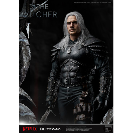 Blitzway - Statua di Geralt di Rivia 1/3 in scala infinita - The Witcher 