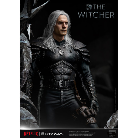 Blitzway - Statua di Geralt di Rivia 1/3 in scala infinita - The Witcher 