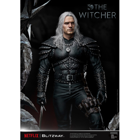 Blitzway - Statua di Geralt di Rivia 1/3 in scala infinita - The Witcher 