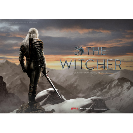 Blitzway - Statua di Geralt di Rivia 1/3 in scala infinita - The Witcher 