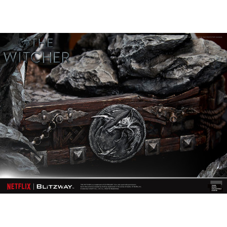 Blitzway - Statua di Geralt di Rivia 1/3 in scala infinita - The Witcher 