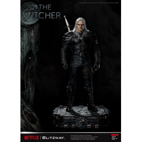Blitzway - Statua di Geralt di Rivia 1/4 in scala superba - The Witcher