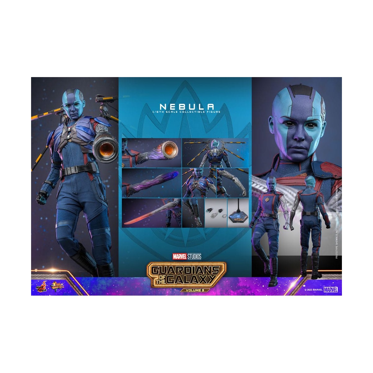 Hot Toys - Nebula - Guardiani della Galassia Vol.3 Film Masterpiece Serie 1/6