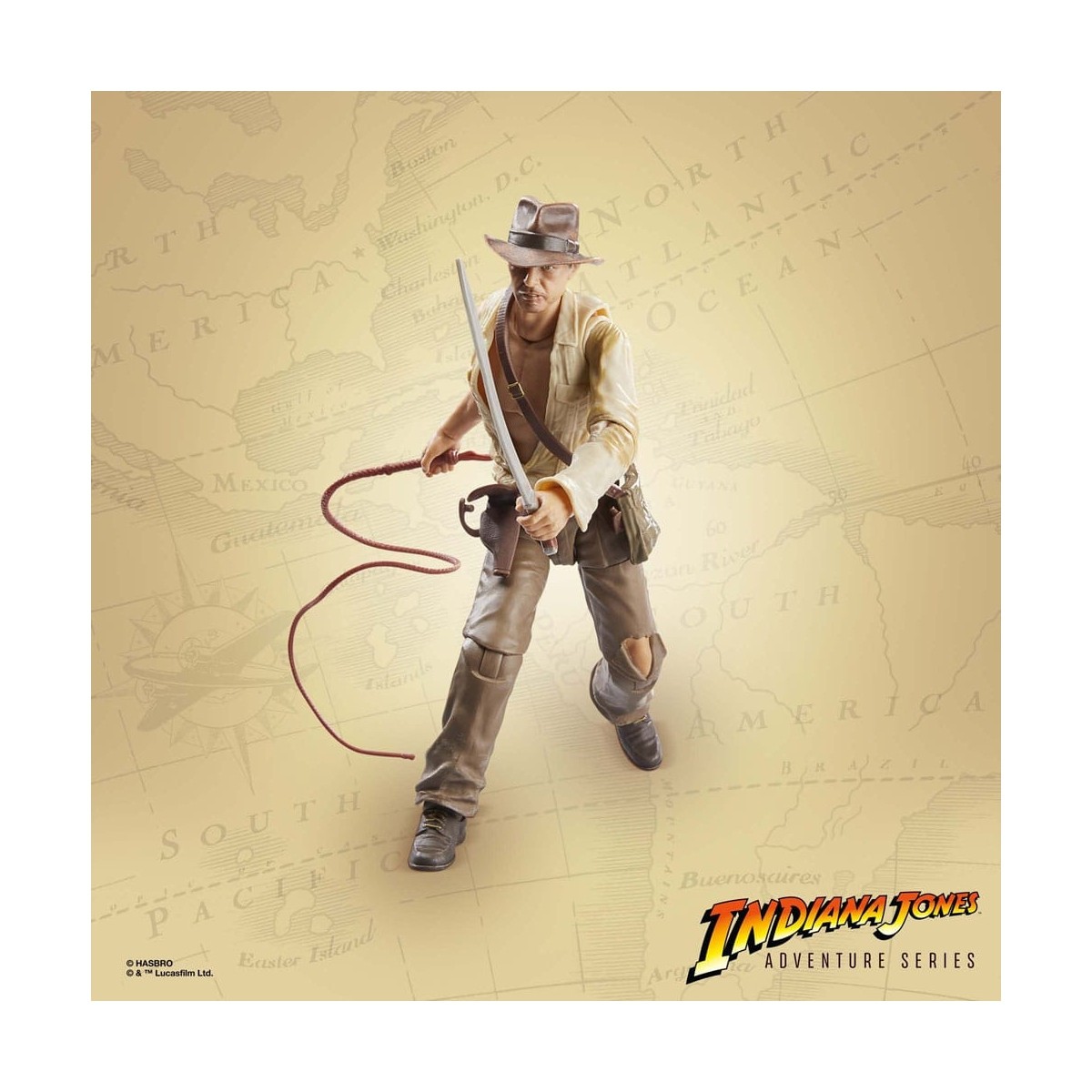 Hasbro - Indiana Jones - Serie Indiana Jones Adventure: Temple of Doom 1/12