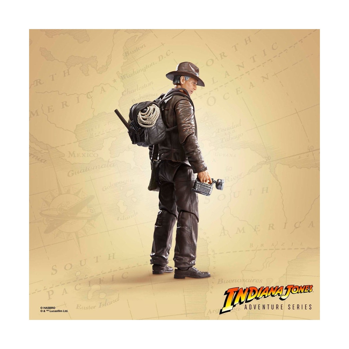 Hasbro - Indiana Jones - Serie Indiana Jones Adventure: Indiana Jones e il quadrante del destino 1/12