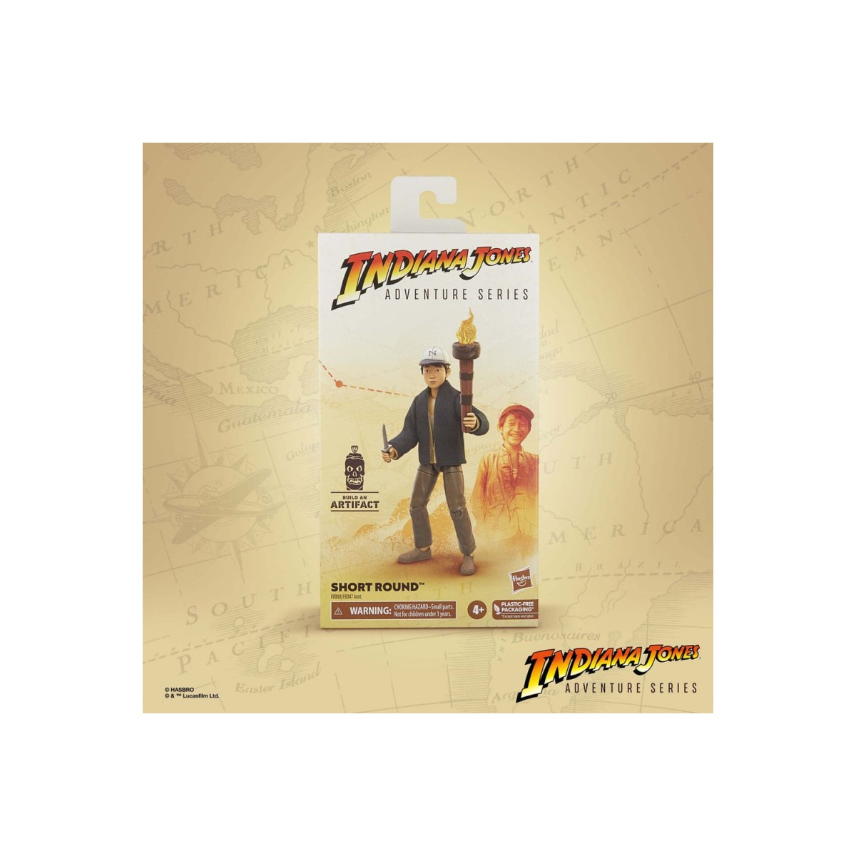 Hasbro - Mezza Luna - Tondo corto - Serie Avventura Indiana Jones: Il Tempio Maledetto 1/12