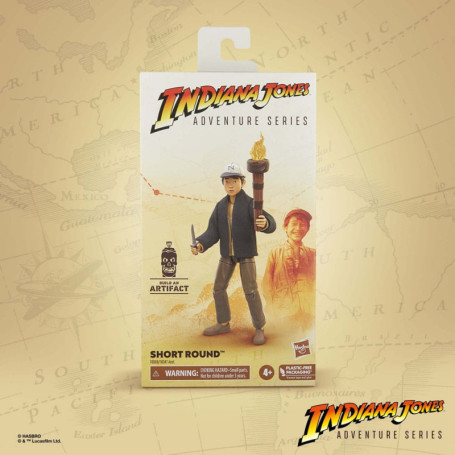Hasbro - Mezza Luna - Tondo corto - Serie Avventura Indiana Jones: Il Tempio Maledetto 1/12
