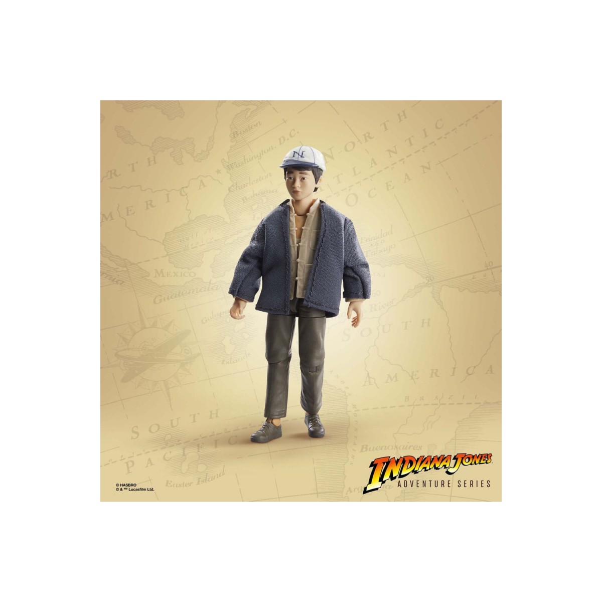 Hasbro - Mezza Luna - Tondo corto - Serie Avventura Indiana Jones: Il Tempio Maledetto 1/12
