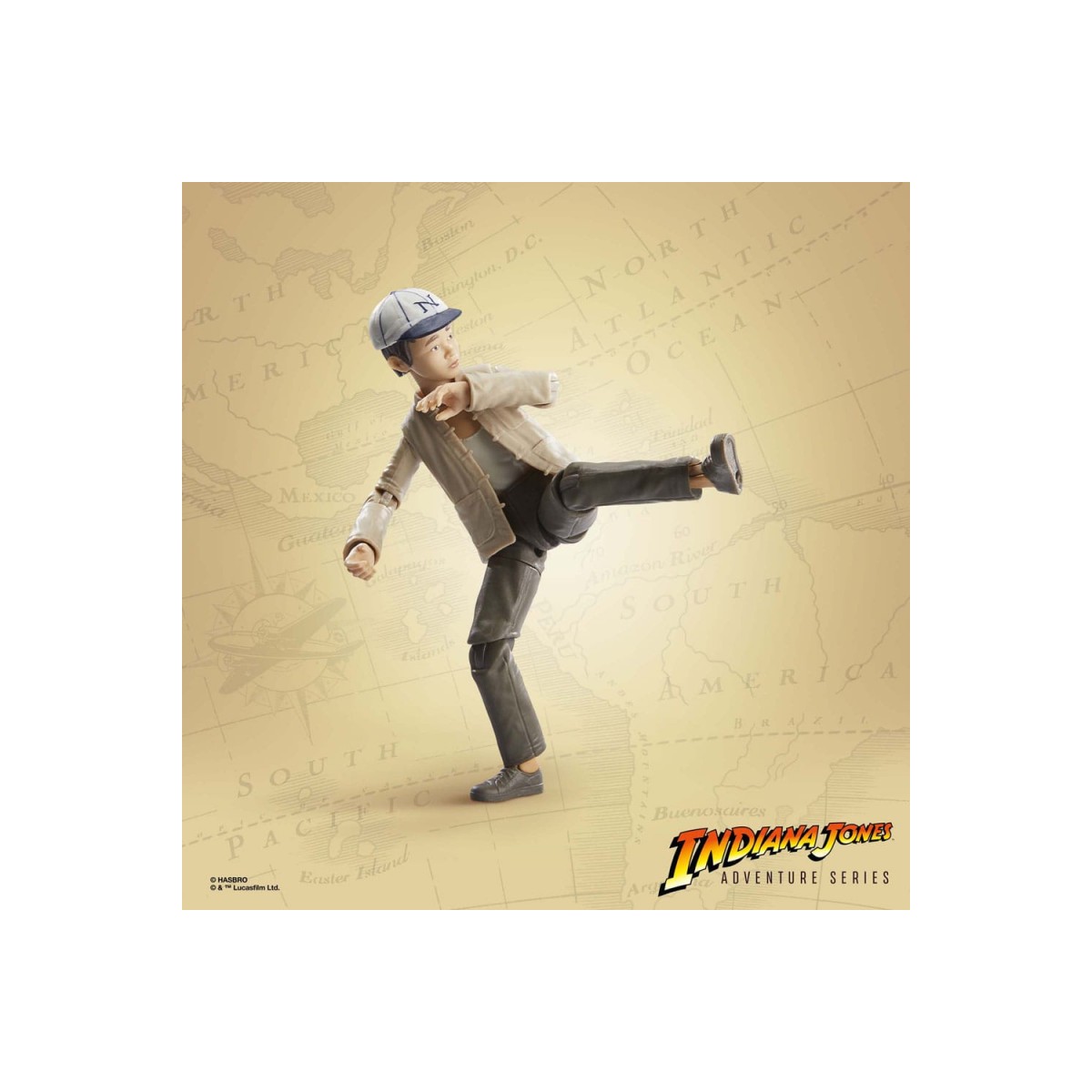Hasbro - Mezza Luna - Tondo corto - Serie Avventura Indiana Jones: Il Tempio Maledetto 1/12