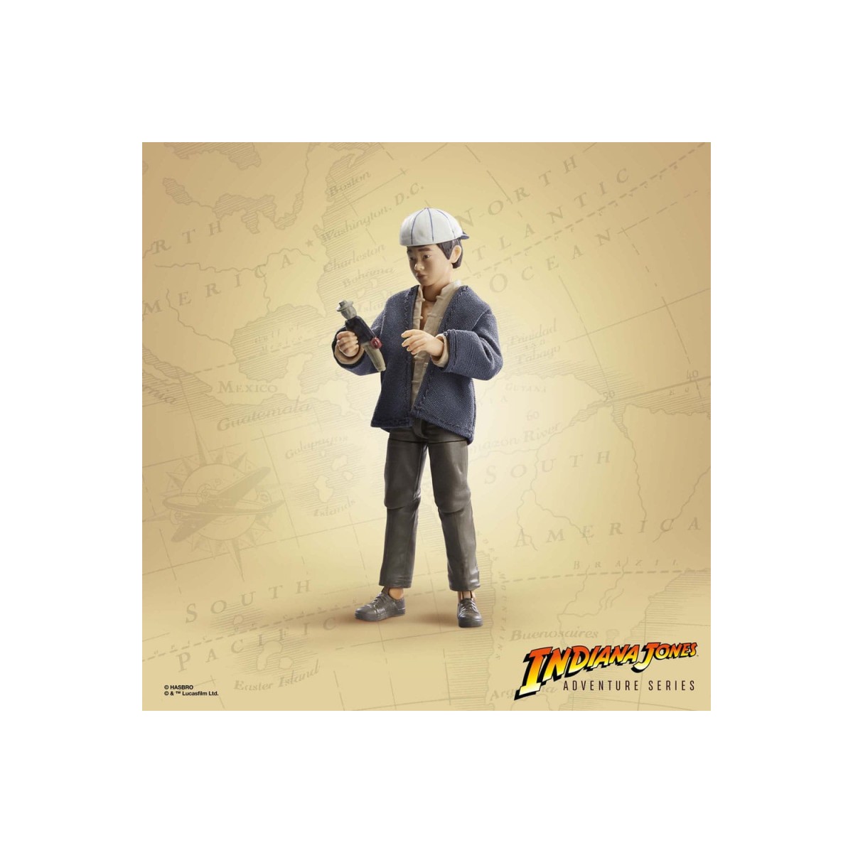 Hasbro - Mezza Luna - Tondo corto - Serie Avventura Indiana Jones: Il Tempio Maledetto 1/12