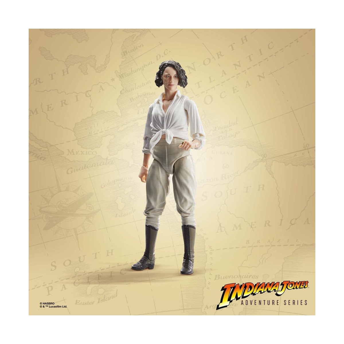 Hasbro - Helena Shaw - Indiana Jones Adventure Series: Indiana Jones e il quadrante del destino 1/12