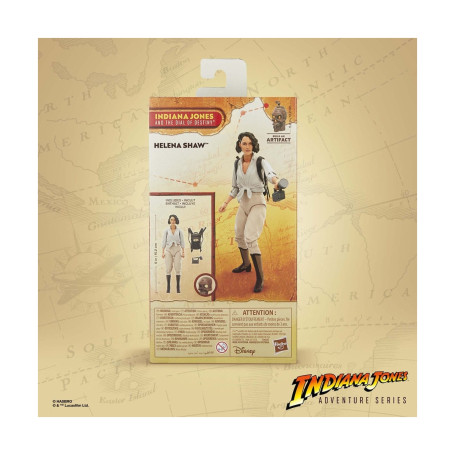 Hasbro - Helena Shaw - Indiana Jones Adventure Series: Indiana Jones e il quadrante del destino 1/12