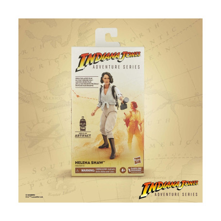 Hasbro - Helena Shaw - Indiana Jones Adventure Series: Indiana Jones e il quadrante del destino 1/12