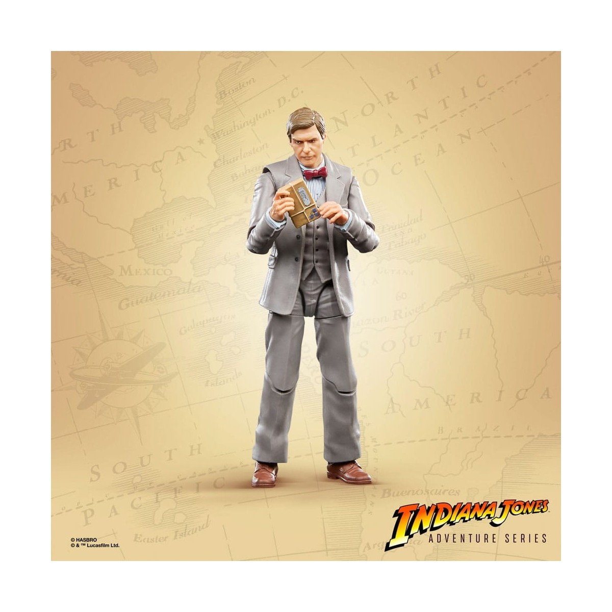 Hasbro - Professor Indiana Jones - Serie Indiana Jones Adventure: Indiana Jones e l'ultima crociata 1/12