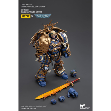 JoyToy - Space Marine - Ultramarines - Primarca Roboute Guilliman 1/18 - Warhammer 40K