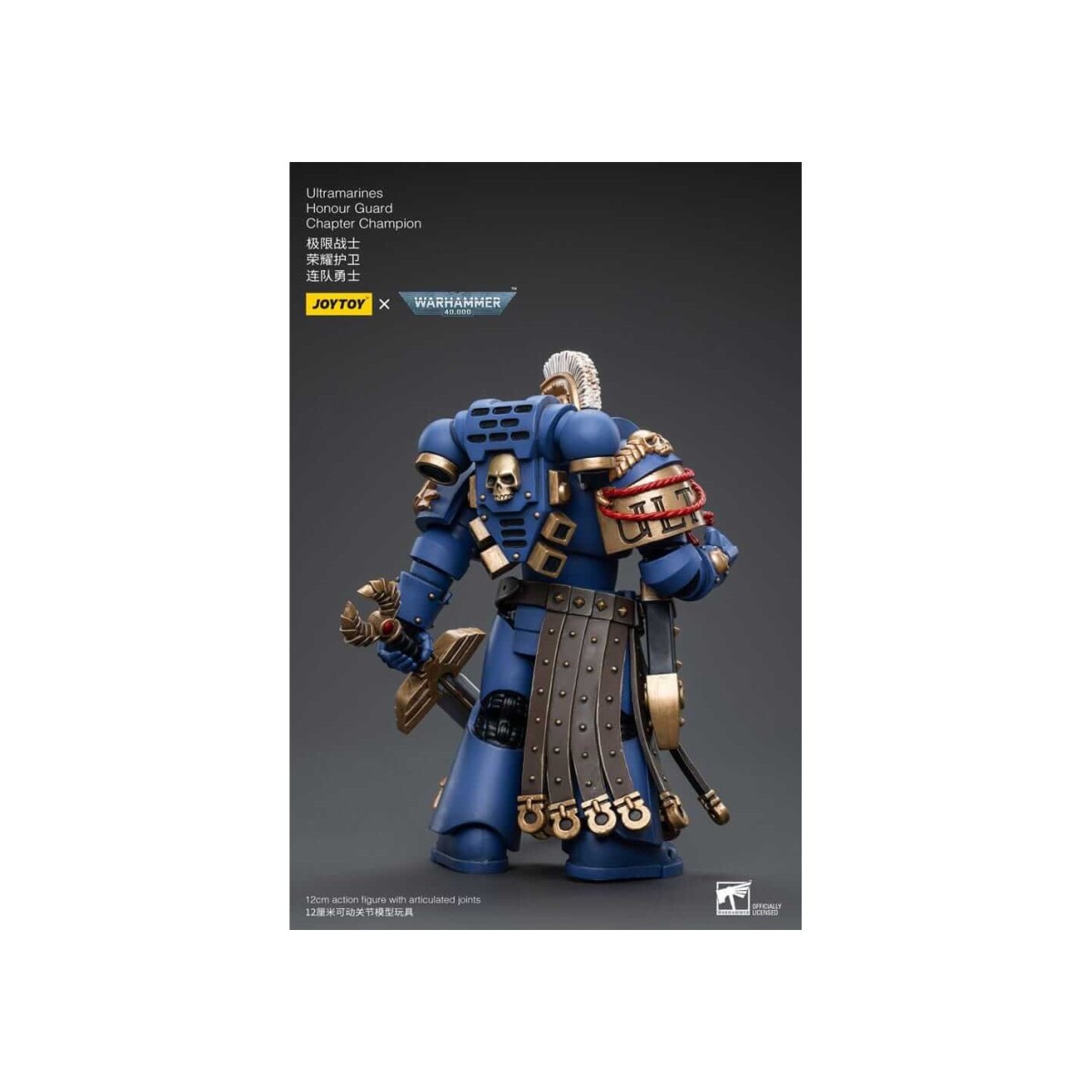 JoyToy - Space Marine - Ultramarines - Honour Guard Chapter Champion 1/18 - Warhammer 40K