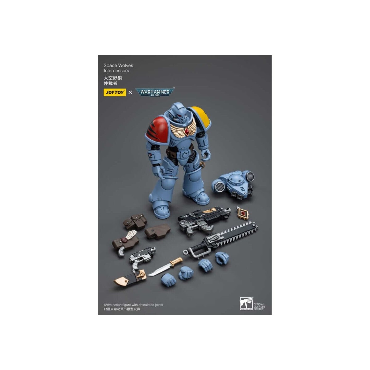 JoyToy Space Marine - Lupi spaziali - Intercessori 1/18 - Warhammer 40K