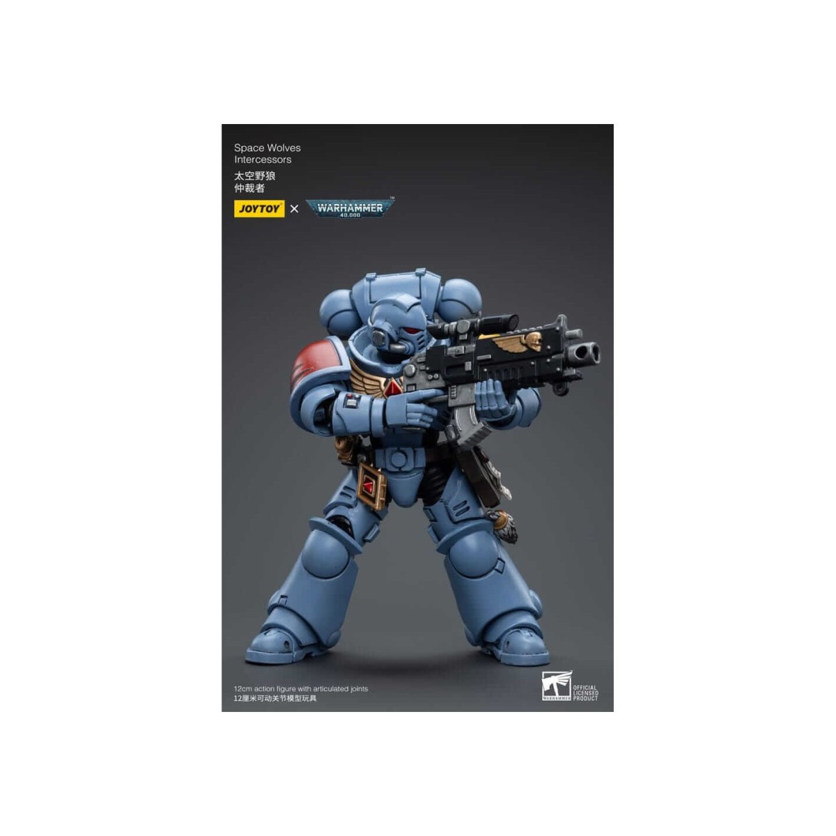 JoyToy Space Marine - Lupi spaziali - Intercessori 1/18 - Warhammer 40K