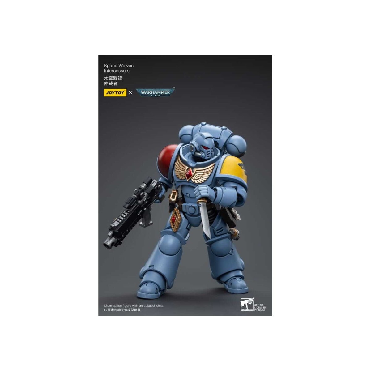 JoyToy Space Marine - Lupi spaziali - Intercessori 1/18 - Warhammer 40K
