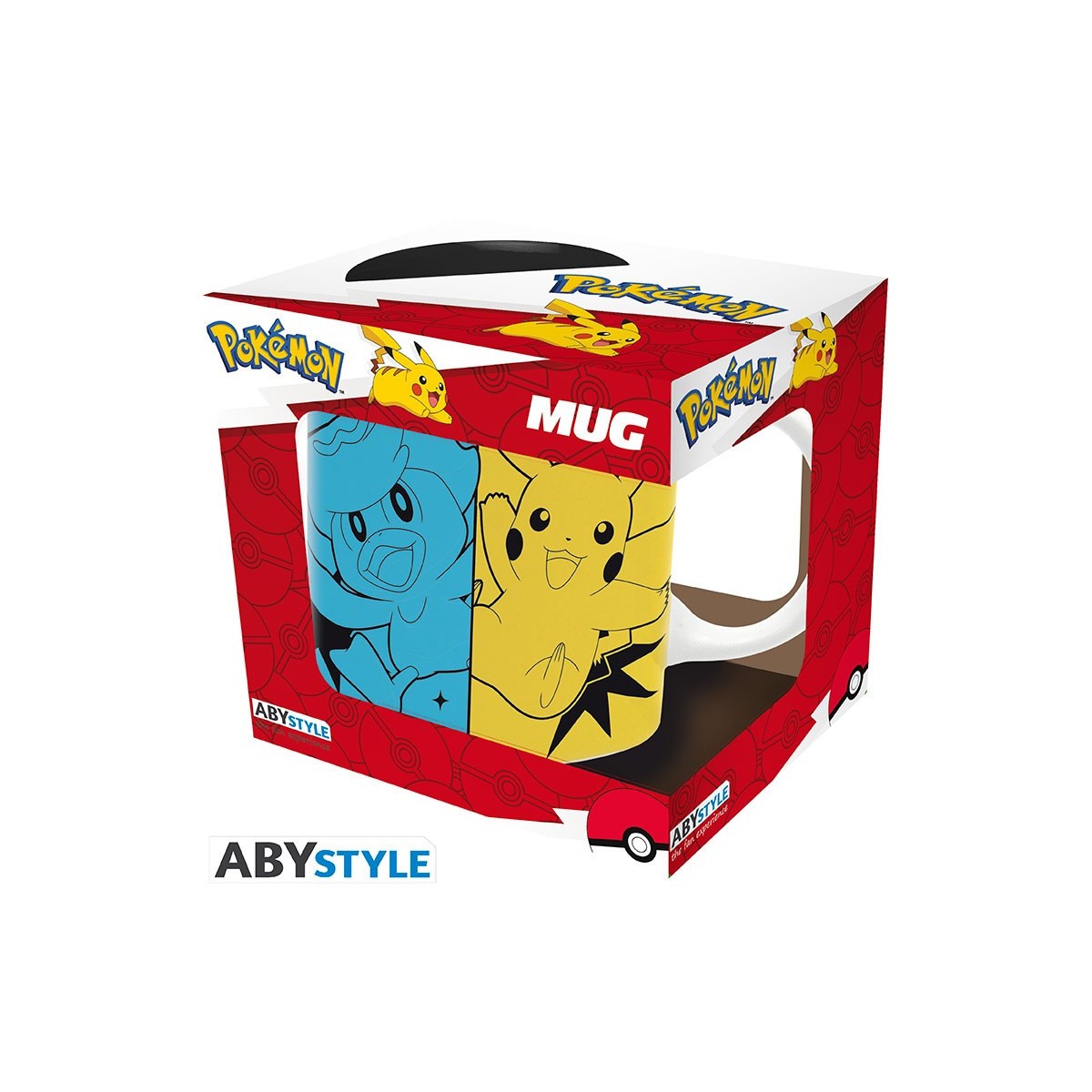 ABYstyle POKEMON - Tazza - 320 ml - Starter scarlatto e viola
